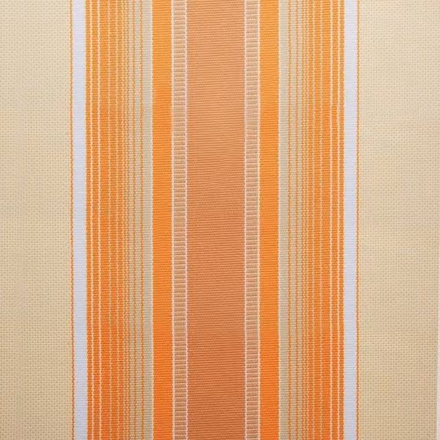 Primrose Awnings Replacement Awning Cover Fabric with Scalloped Valance in Yellow