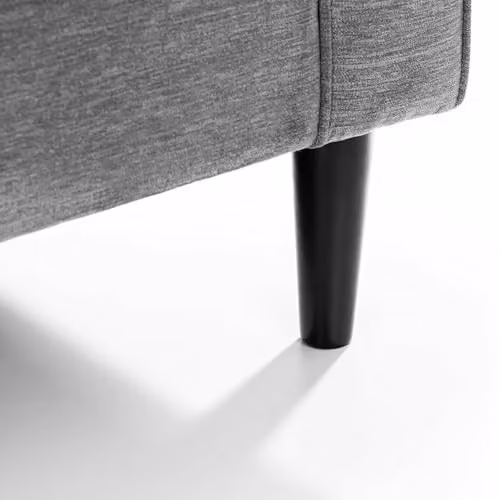 Julian Bowen Hayward Upholstered Armchair in Grey Fabric – 4