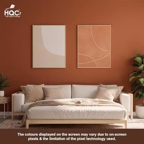 HQC Paints Blackboard and Chalkboard Paint in Terracotta, 1 Litre, Matt Finish – 2