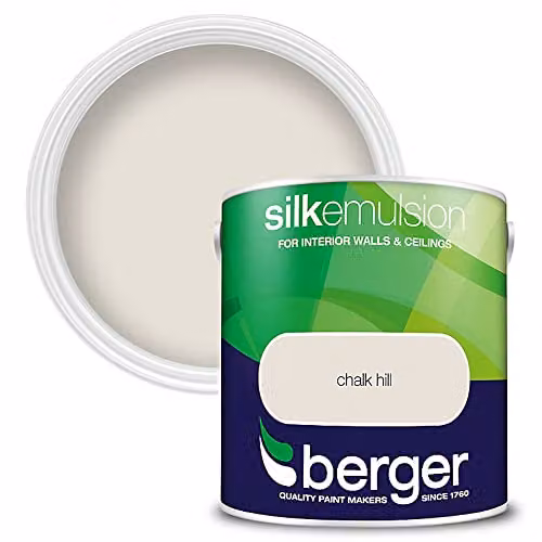 Berger Silk Emulsion Paint in Chalk Hill, 2.5 l