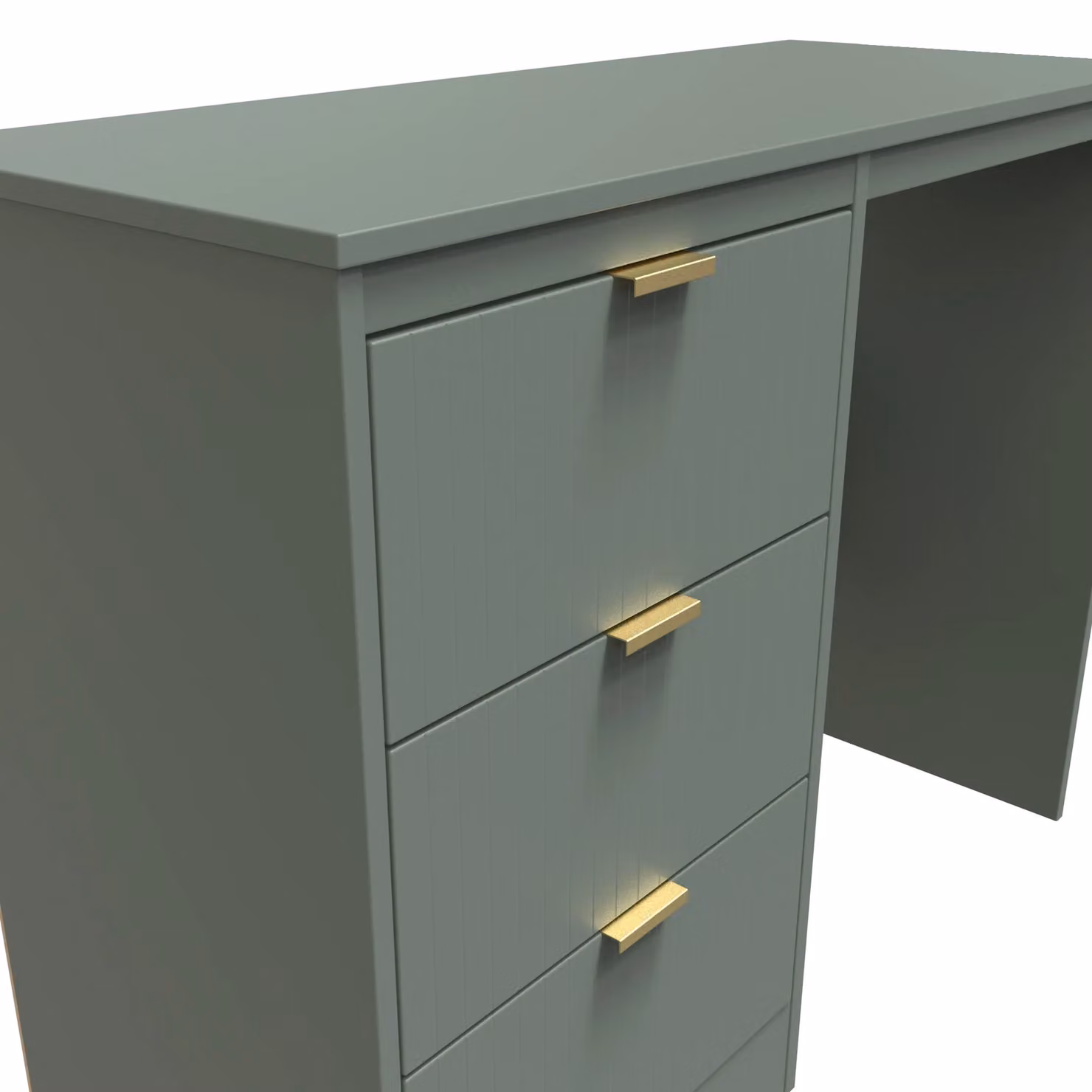 Ready Assembled 2 U Denver Medium Vanity in Pale Green – 3