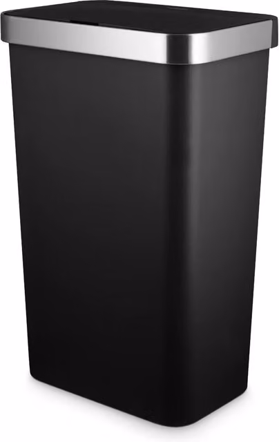 Tower 50L Rectangular Sensor Bin in Black