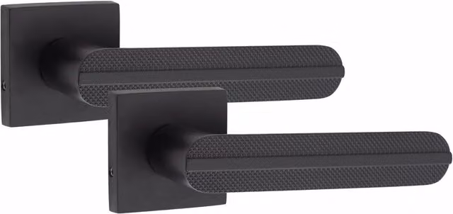 Golden Grace Matt Black Internal Door Handle Set