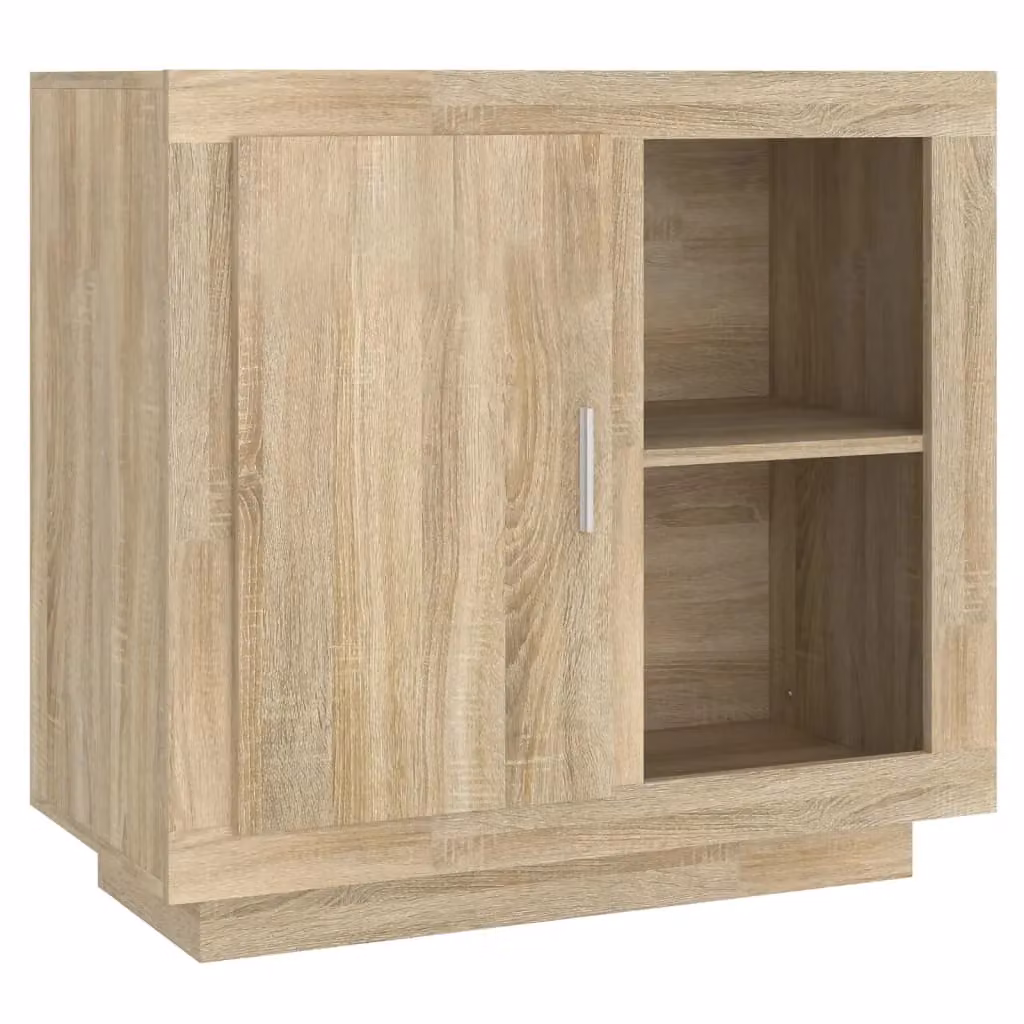Berkfield Home Sonoma Oak Sideboard in Brown – 2