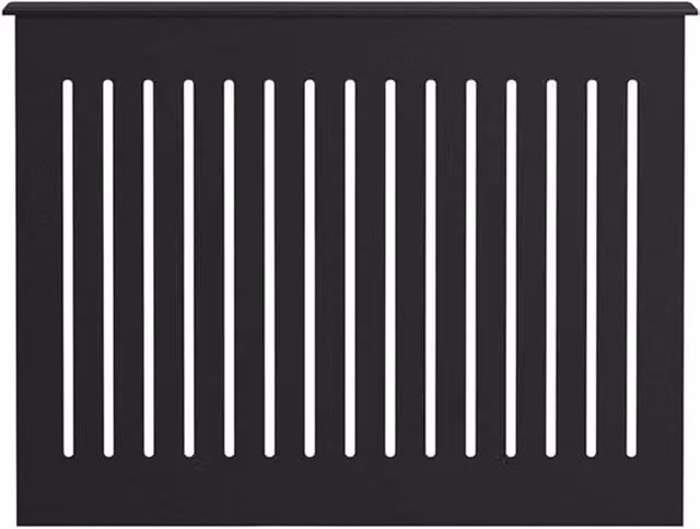 FORGEVIO Radiator Cover Cabinet in Black, Medium – 1