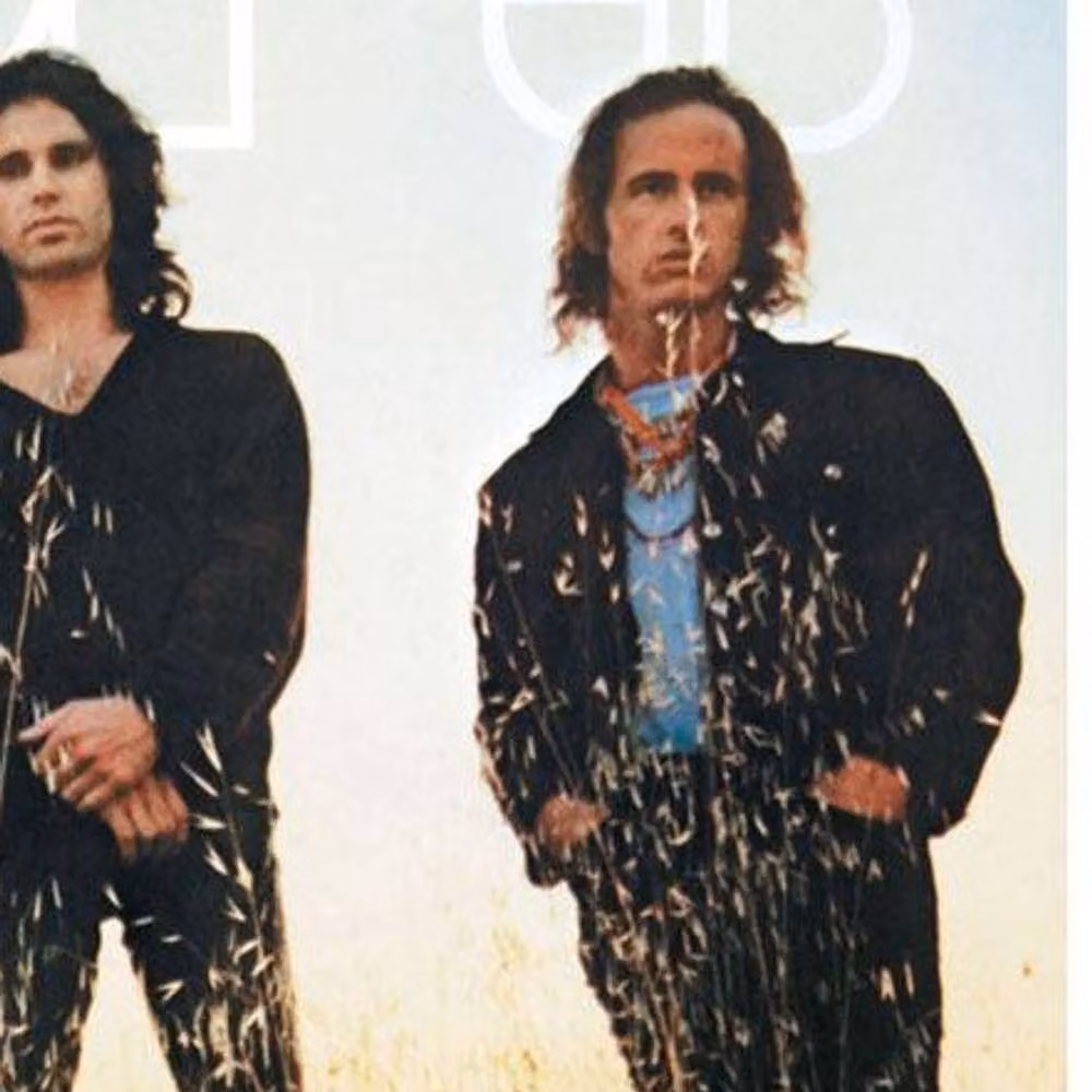 The Doors Waiting For The Sun Typography Paper Poster in Multicolour – 2