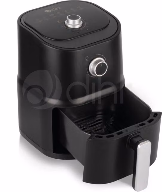 DIHL Compact Hot Air Fryer in Black