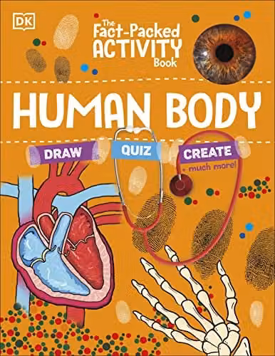 DK Fact-Packed Activity Book: Human Body Multicolour Paperback – 1