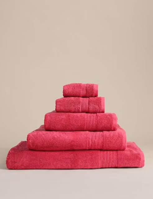 M&S Pink Egyptian Cotton Terry Towel