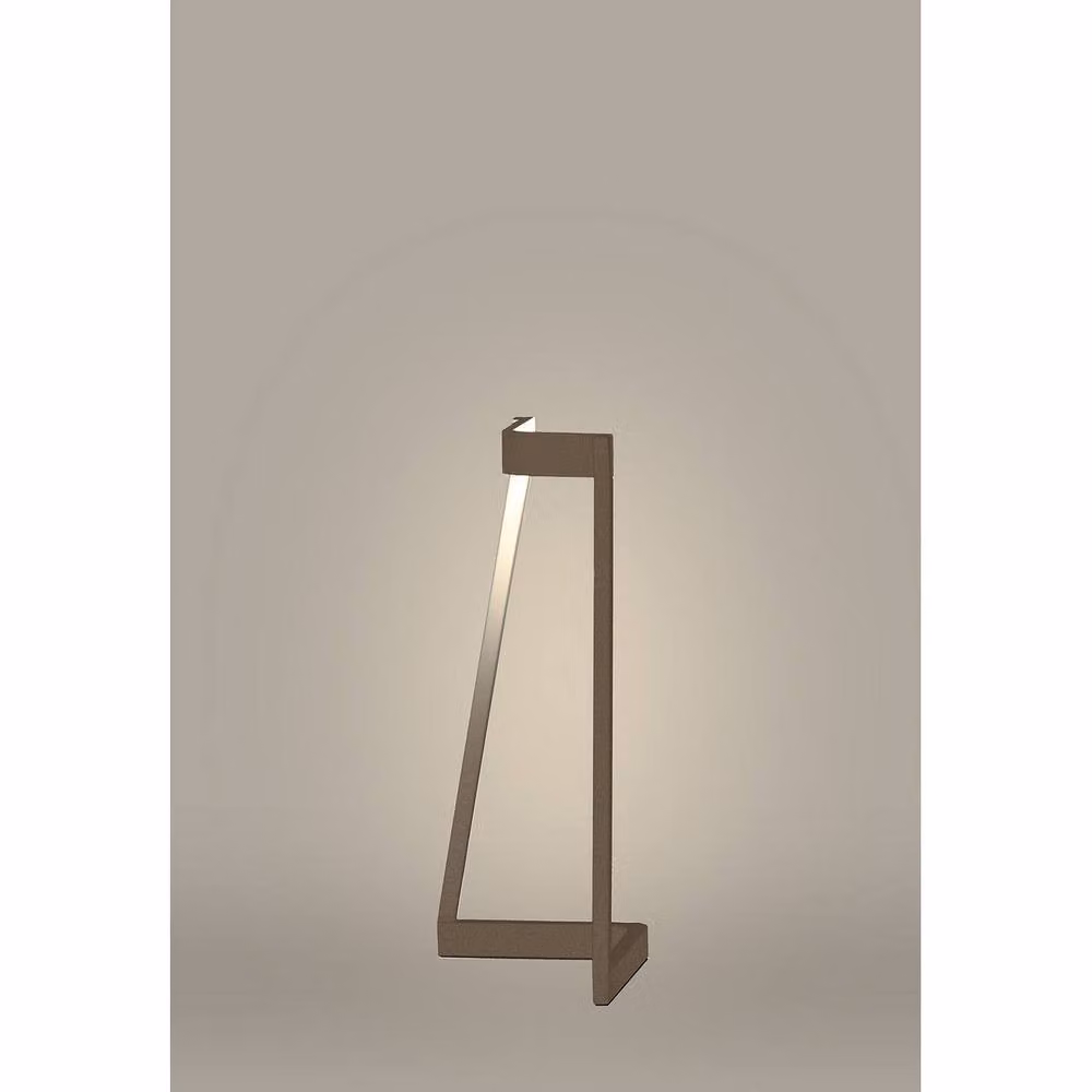 Netlighting Minimalist Table Lamp with 5W LED, 3000K Warm White, 375lm, Sand Brown – 2