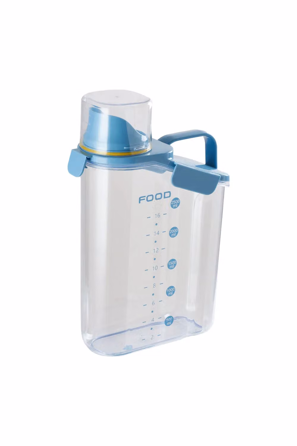 H&O Direct Airtight and Leakproof Dry Food Storage Container, 2.8 l, Blue – 3