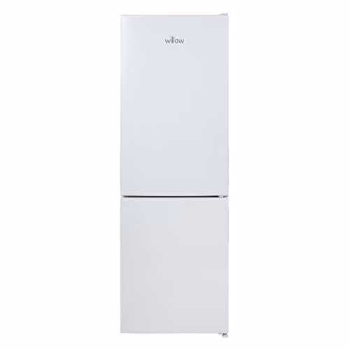 Willow WFF157W White Freestanding 70/30 Low Frost Fridge Freezer, W/D/H: 59.5 x 60.0 x 143.9 cm – 1