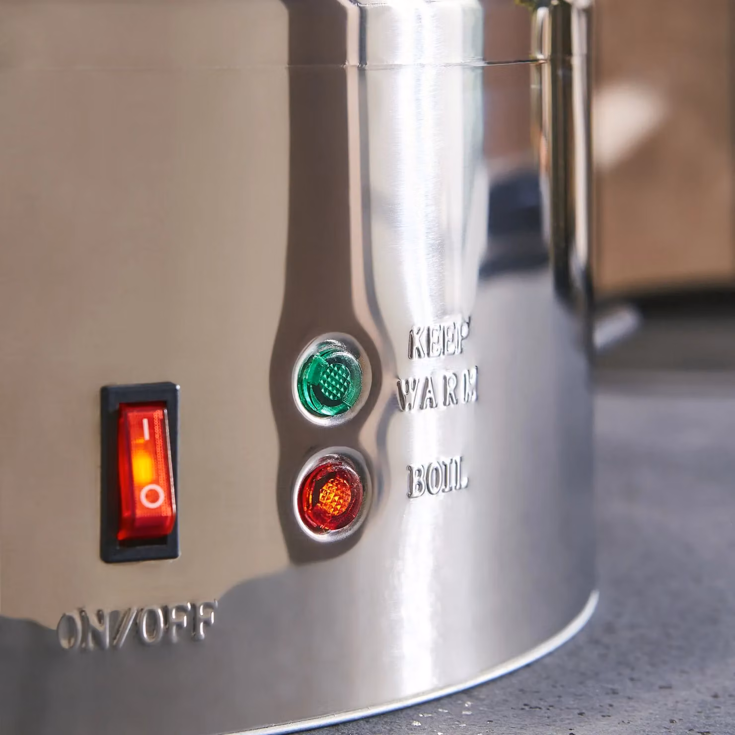 Morphy Richards 20L Silver Stainless Steel Tea Urn Samovar – 7