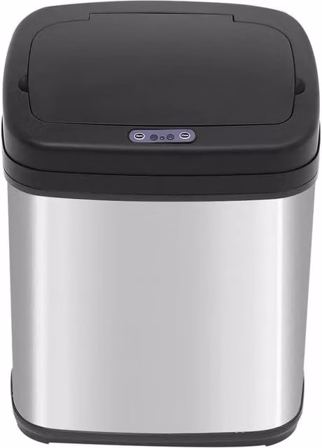 Kelvenix Automatic Sensor Dustbin in Silver Stainless Steel, 20L – 1