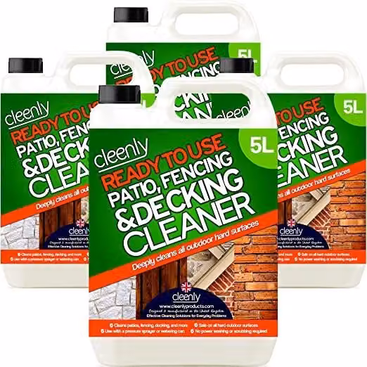 Cleenly Ready to Use Patio Cleaner for Removing Dirt and Grime, 20L