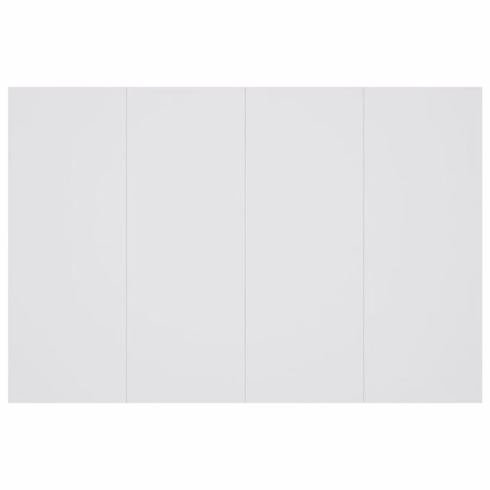 Berkfield Home Classic Bed Headboard in White, Engineered Wood, W: 120 cm, D: 1.5 cm, H: 80 cm – 2