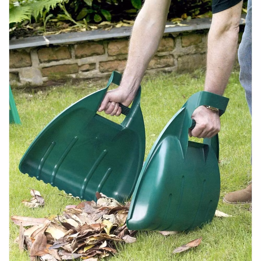 Havendro Heavy Duty Garden Leaf Grabber Set in Green – 5