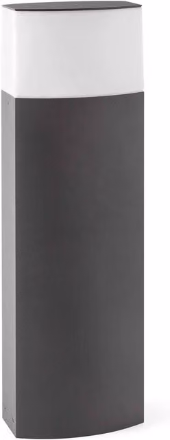 Netlighting Datna Outdoor Short Bollard Light, White or Dark Grey, IP44, E27, 20W – 4