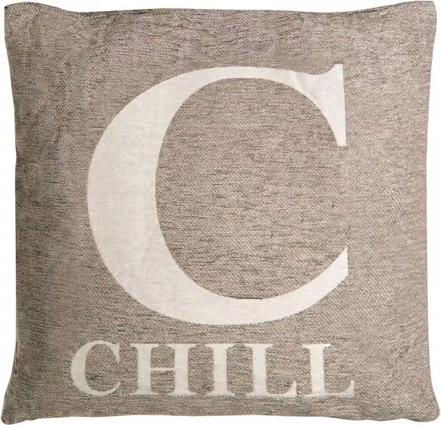 Premier Housewares Chill Chenille Cushion, W/D/H: 45 x 45 x 1 cm