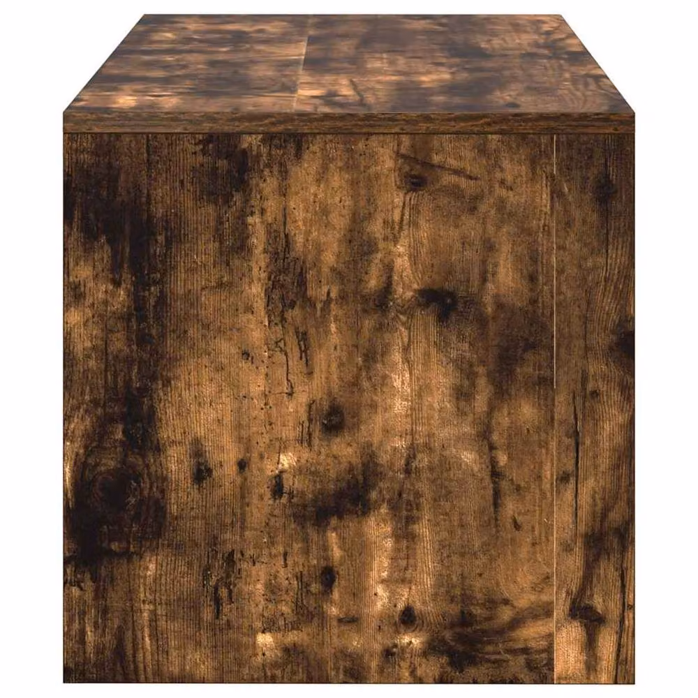 Berkfield Home Smoked Oak TV Cabinet in Brown, W/D/H: 60 x 40 x 40 cm – 4