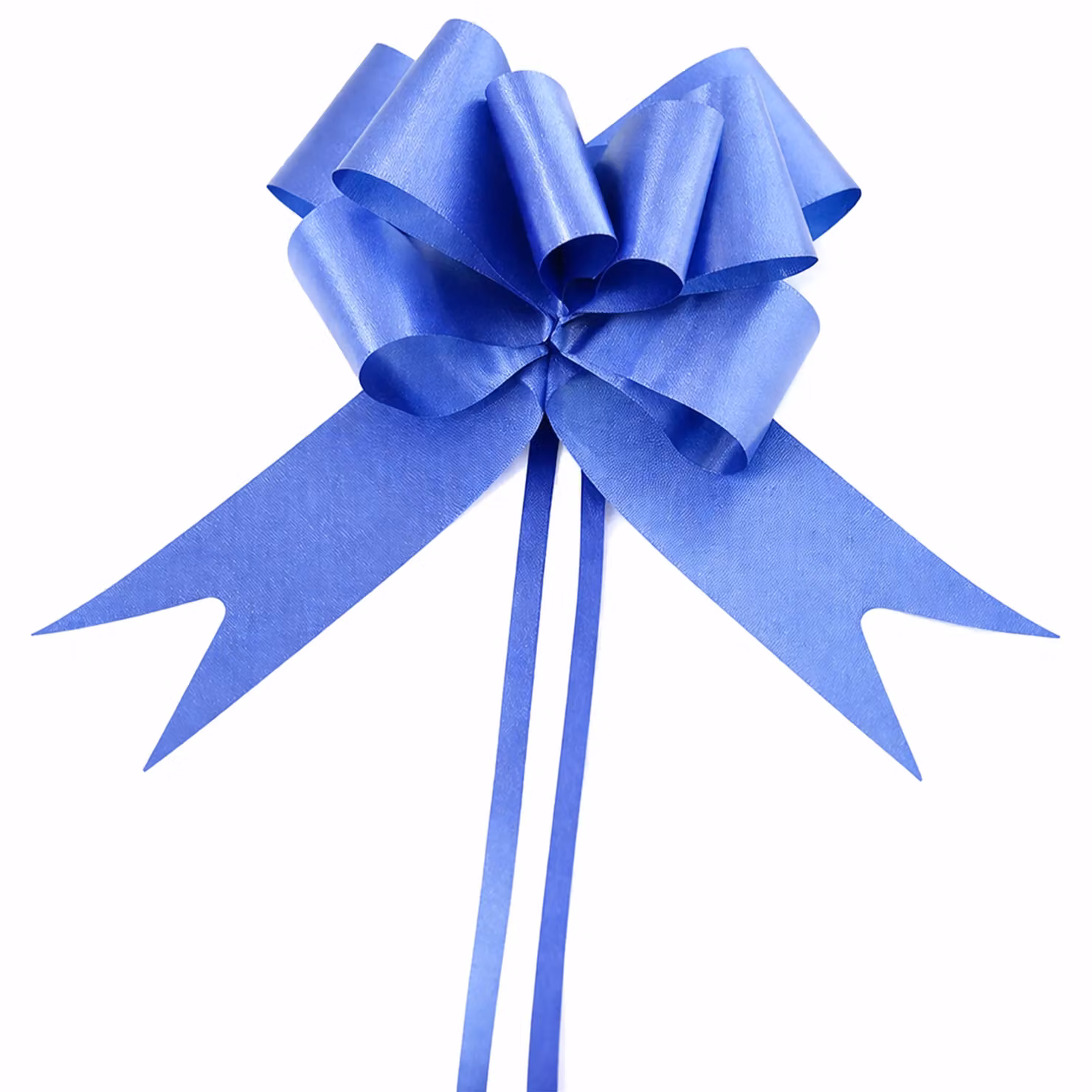 Shatchi 30-Piece Navy Blue Pull Bows, 3 cm Diameter for Gift Wrapping, Hampers and Decorations – 6