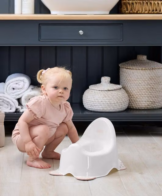 Mamas & Papas Anti Slip Standalone Potty in Pink and White