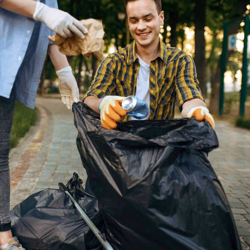 ECOBAG Heavy Duty and Leak Resistant 240L Wheelie Bin Liners, 5 Pack, Black – 9