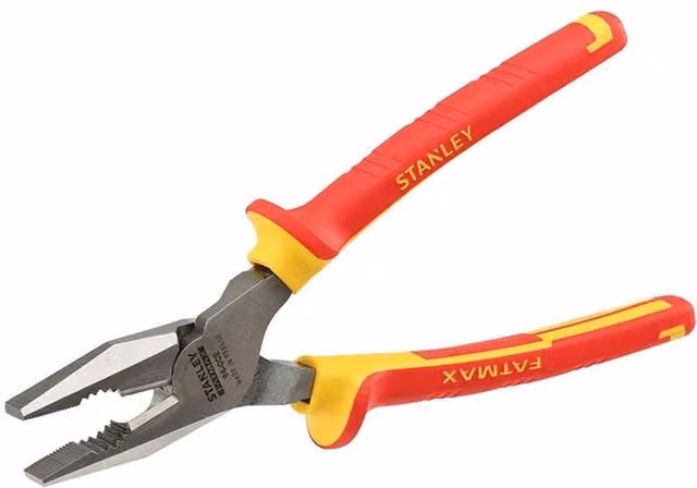 Stanley Combination Pliers in Red and Multicolour