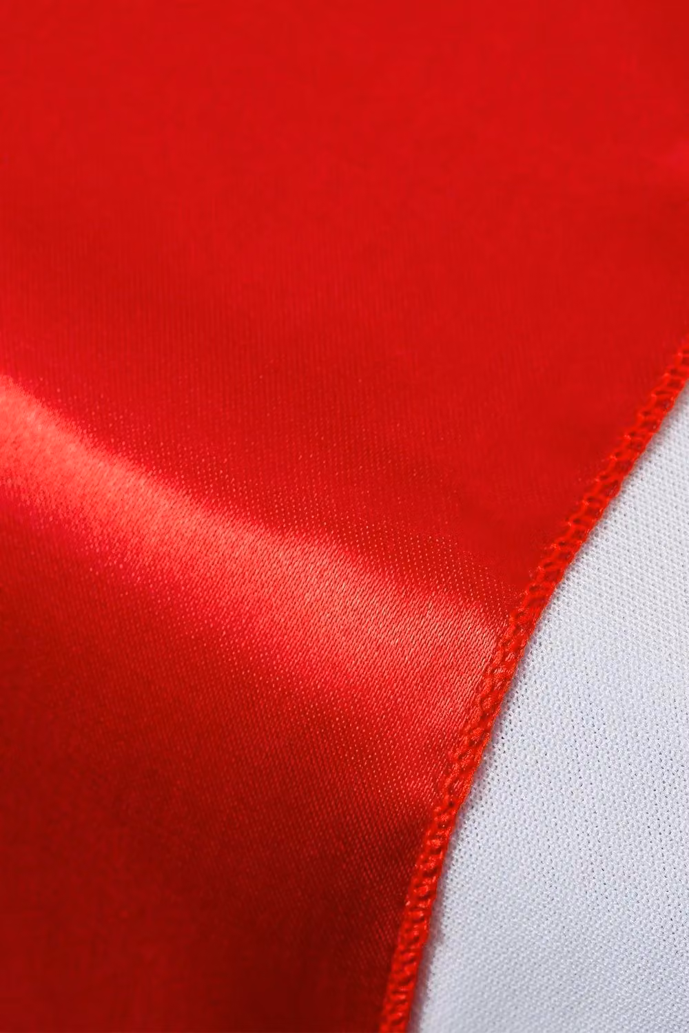 Neel Blue Red Satin Table Runner – 2