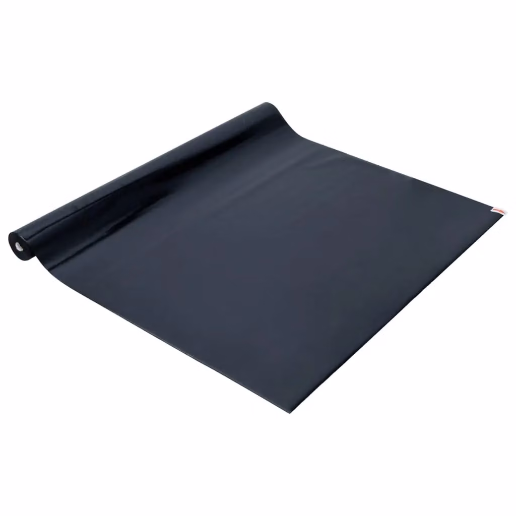 Berkfield Home Static Frosted Black Window Film, W: 60 cm, L: 2000 cm – 2