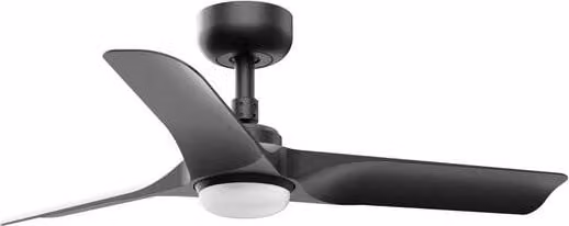 Netlighting Hey Small 90cm LED Ceiling Fan in Black