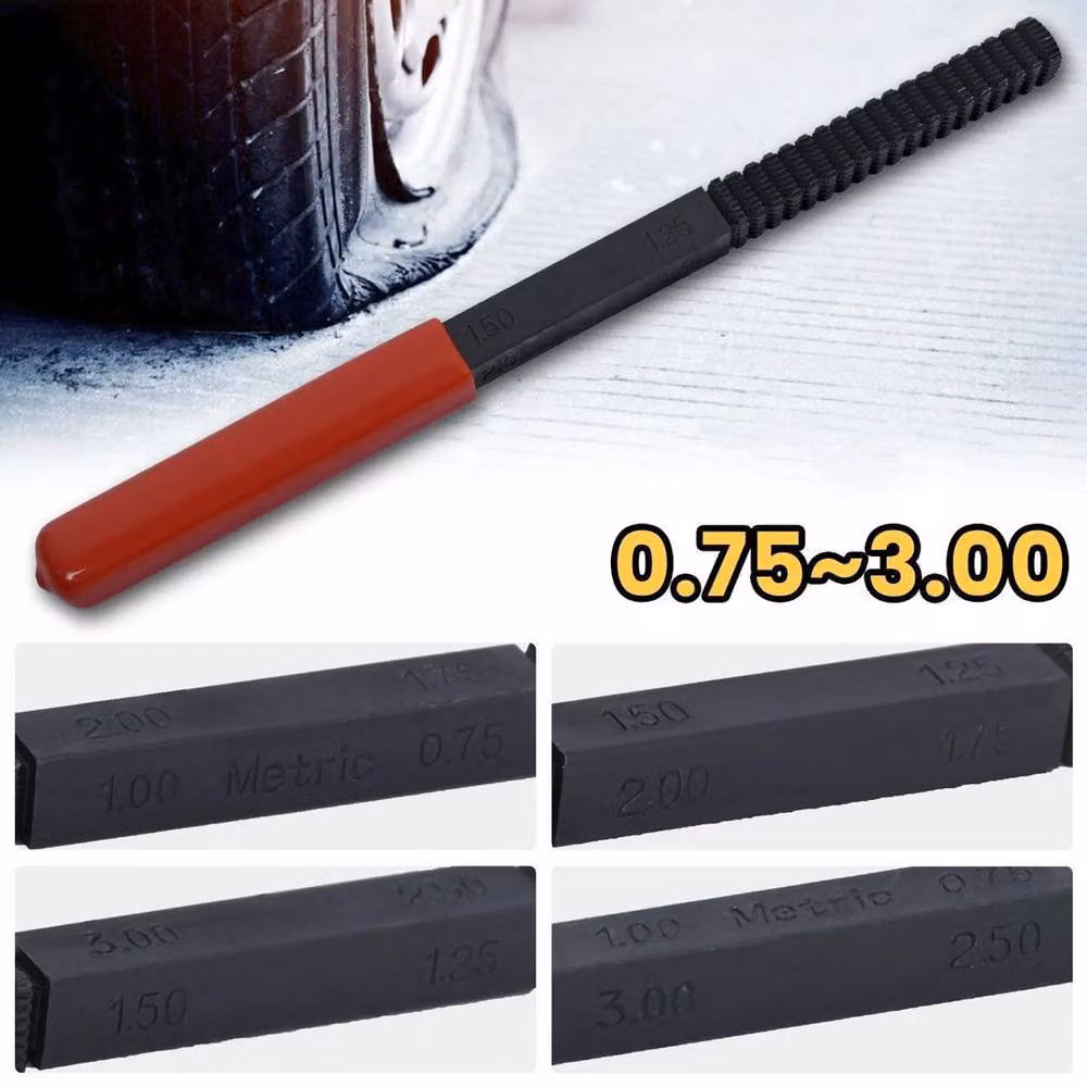 SPETLEK Metric Thread Restoration Repair File in Black – 5