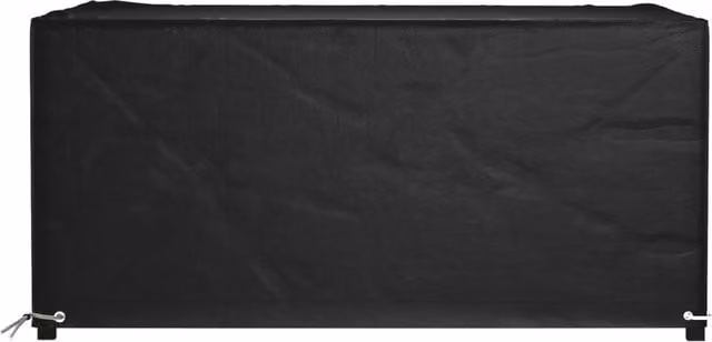 Berkfield Home Durable Rectangular Garden Furniture Cover with 8 Eyelets, Black, W: 120 cm, D: 120 cm, H: 75 cm
