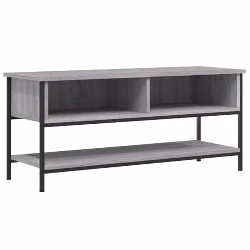 vidaXL TV Cabinet in Grey Sonoma, W/D/H: 100 x 35 x 45 cm – 1