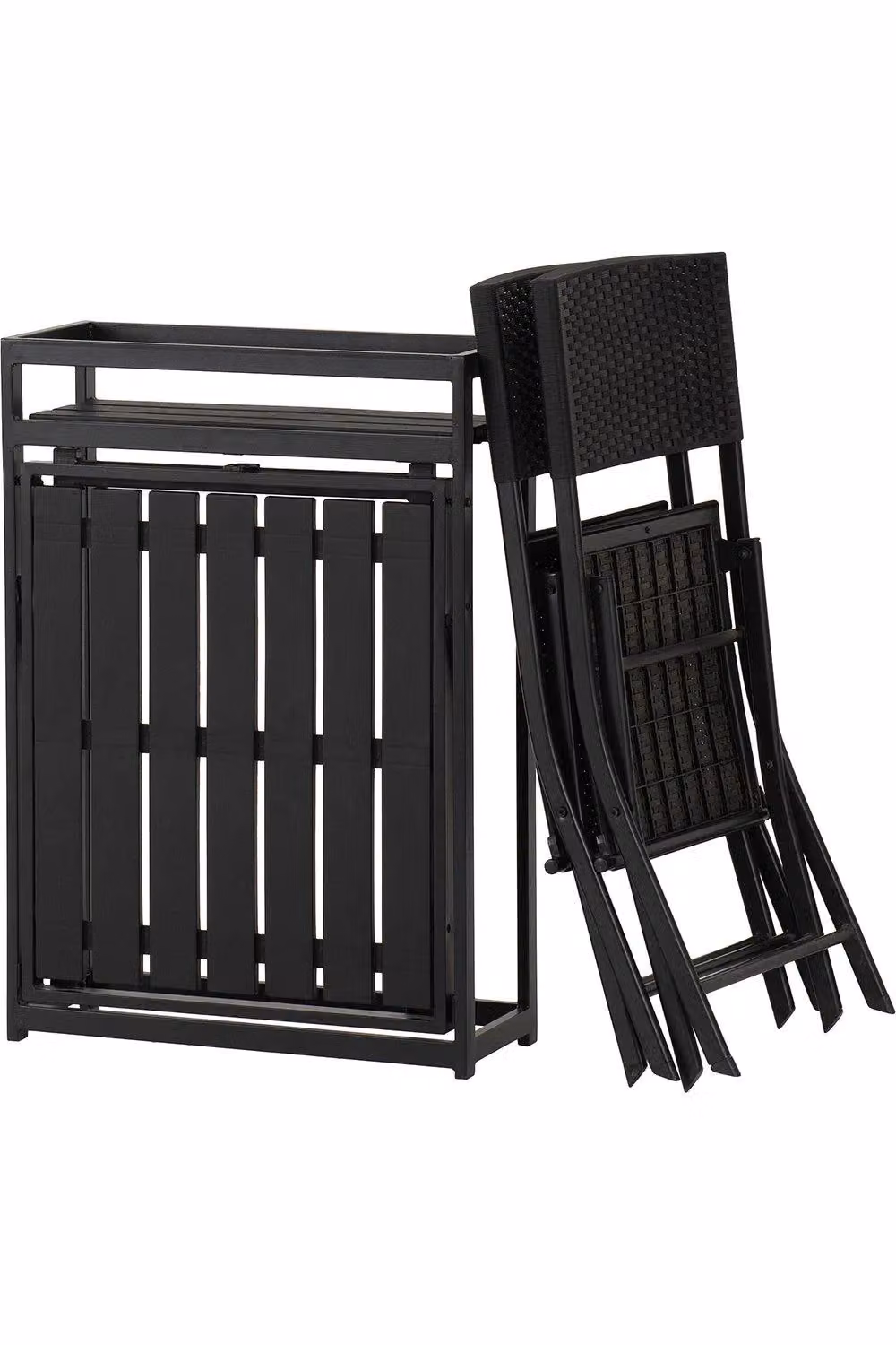 Seconique Foldaway 1+2 Garden Set in Black – 8