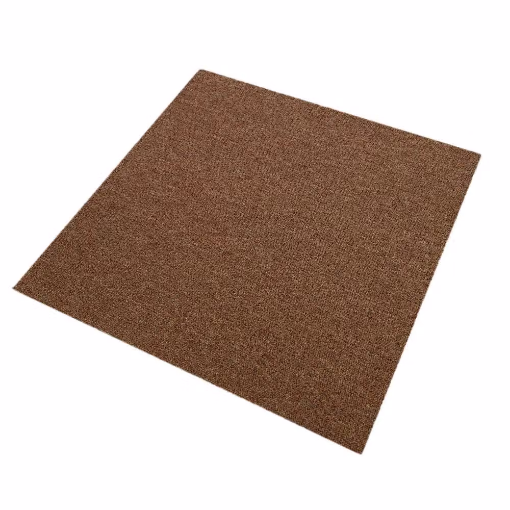 Monstershop Glue Down Carpet Tiles in Sand Brown, 10m2 – 3