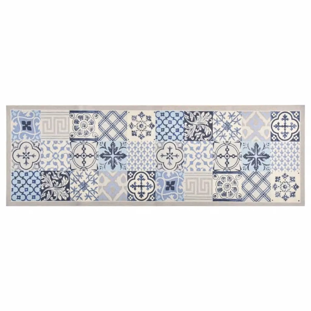 Berkfield Home Mosaic Washable Non-Slip Kitchen Floor Mat, Multicolour, W: 60 cm, L: 180 cm – 2