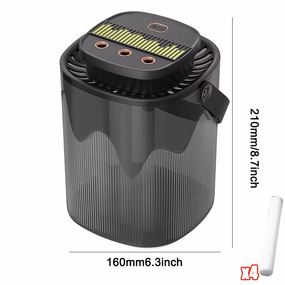 SPETLEK 3L Large Capacity LED Aroma Diffuser in Black – 2