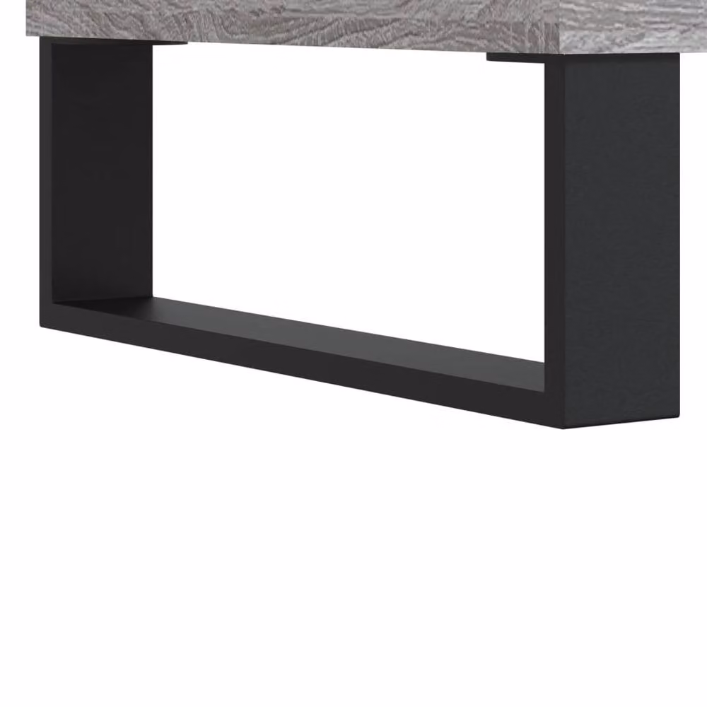 Berkfield Home Decorative Coffee Table in Grey Sonoma, W/D/H: 90 x 60 x 35 cm – 3