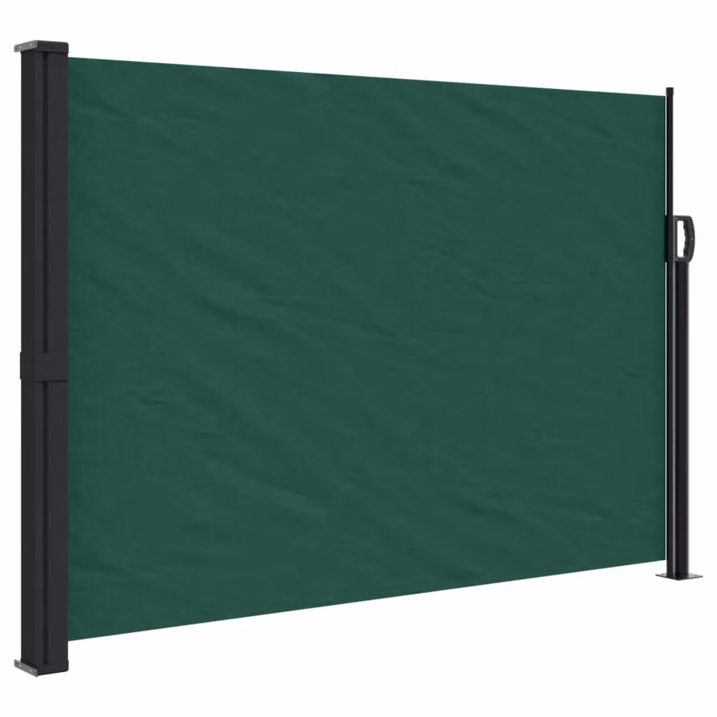 Berkfield Home Retractable Side Awning in Dark Green, W/H: 300 x 140 cm – 2