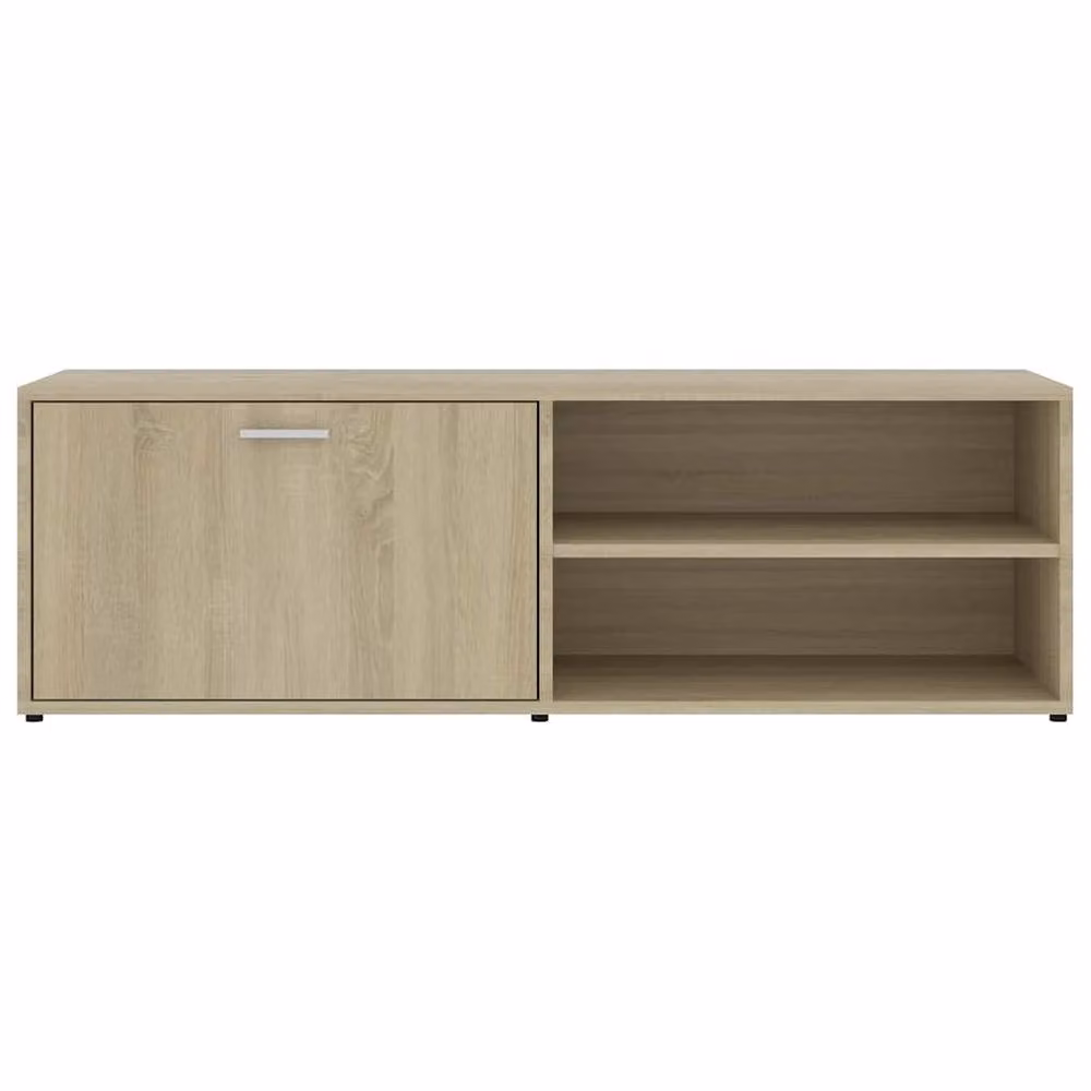Berkfield Home Modern TV Cabinet in Sonoma Oak Light Brown, W/D/H: 120 x 34 x 34 cm – 3