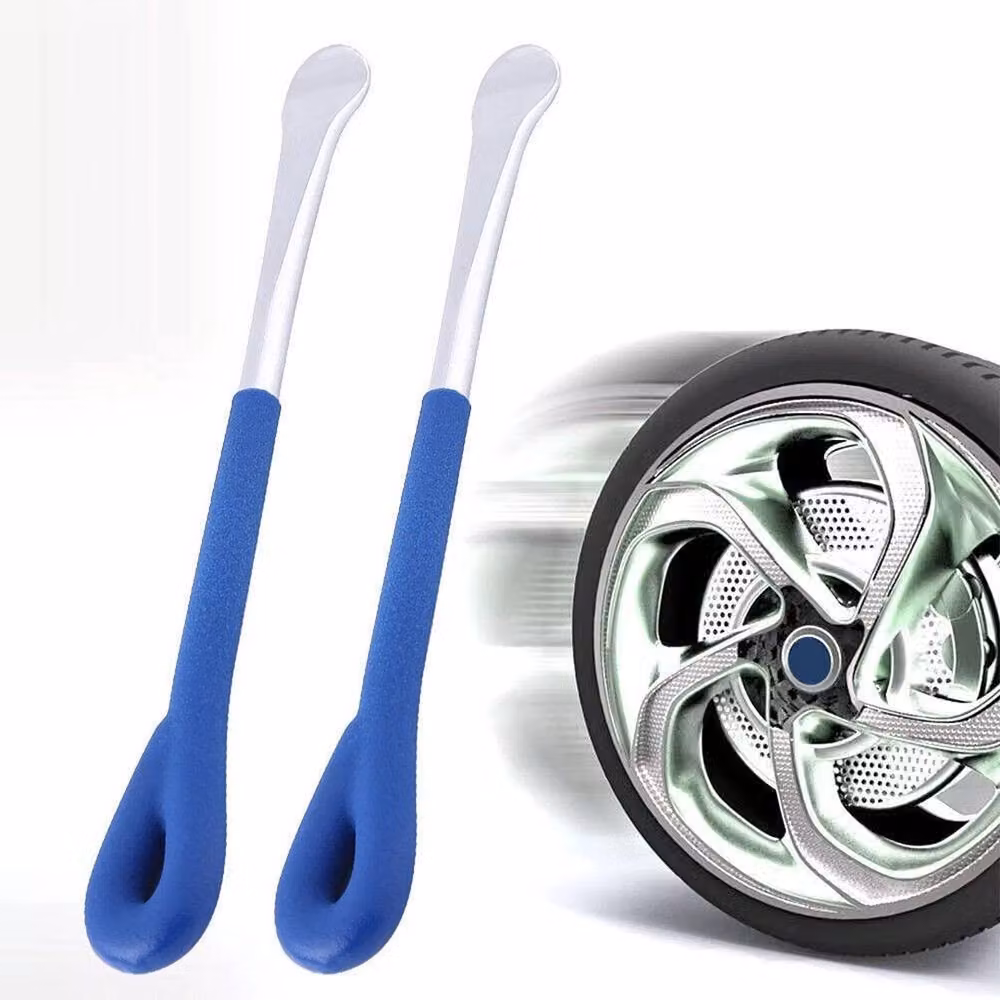 Ventryn 4-Piece Heavy Duty Tyre Lever Spoon Set for Bike and Motorcycle in Blue – 2