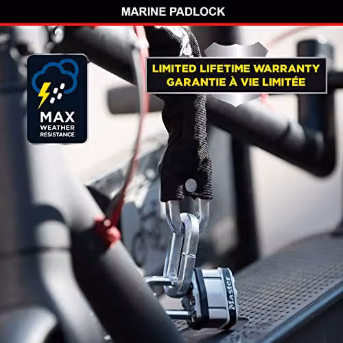 Master Lock Excell Laminated Stainless Steel 44mm Padlock in Silver – 4