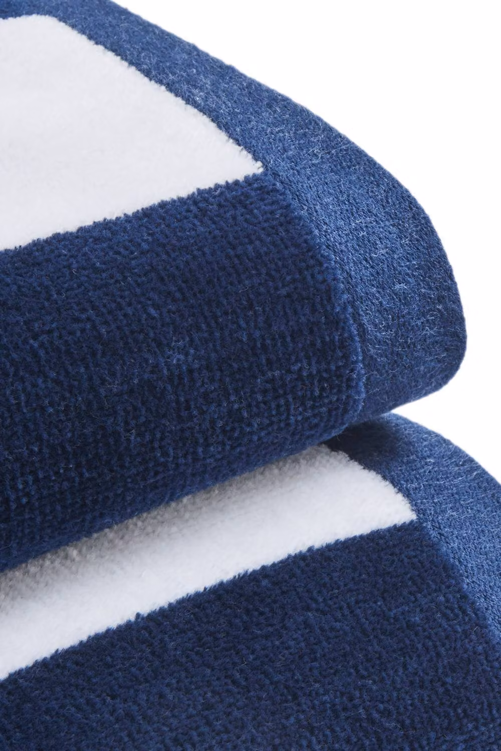 Christy Cabana Striped Cotton Beach Towel in Blue, W/D/H: 100 x 180 cm – 4