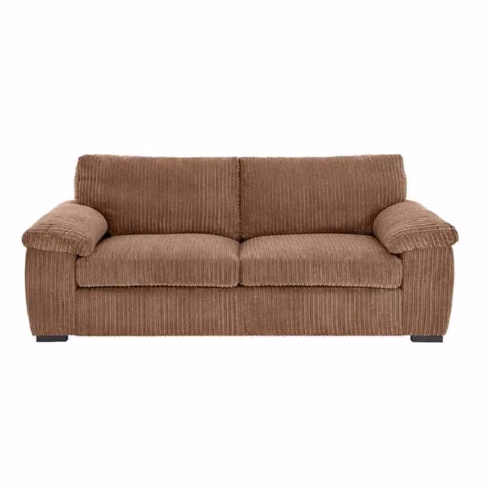 Snug Furniture Birmingham Ltd Amalfi Jumbo Cord 3+2 Sofa Set in Tan – 2