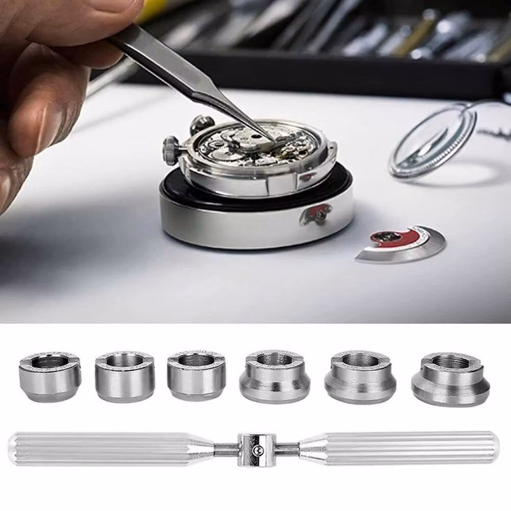 FLAVORA Watch Case Opener Tool in Silver – 2