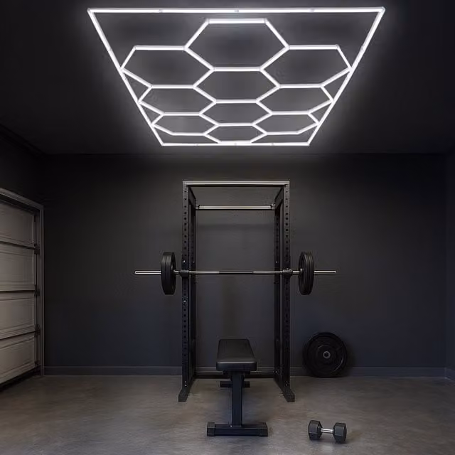 Monster Shop Hexagon LED Lighting Set with Border in White