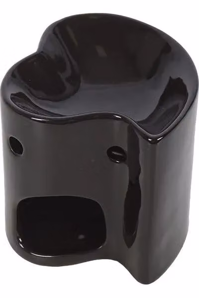 KDMD Black Ceramic Heart Oil Burner and Wax Warmer for Tealights – 2