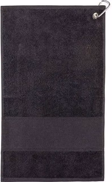 ARTG Print-Me Unisex Golf Towel in Black – 1