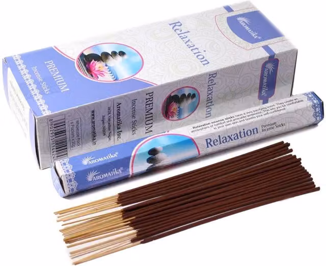 KDMD Aromatika Hexagonal Charcoal-Free Floral Incense Sticks in Brown